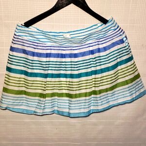 Pleated Women's Cotton Lined Tennis skirt With Pockets.